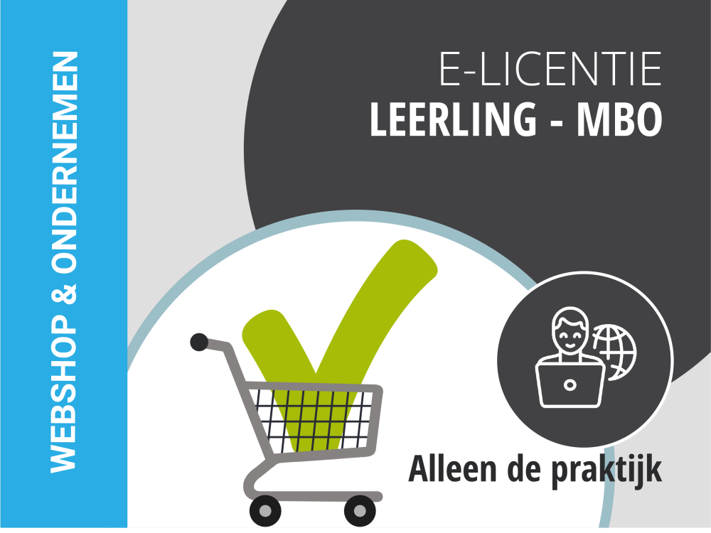 MBO | Student e-licentie | Webshop & Ondernemen | Alleen de Praktijk